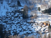 SALITA AL LEGNONCINO, splendido balcone sul Lago Di Como, sabato 18 febbraio 2012 - FOTOGALLERY